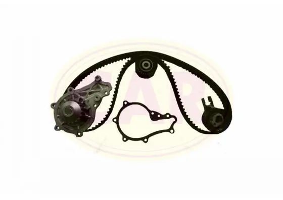 CAR Vízpumpa + fogasszíj készlet - KPA36045 - TothCarparts