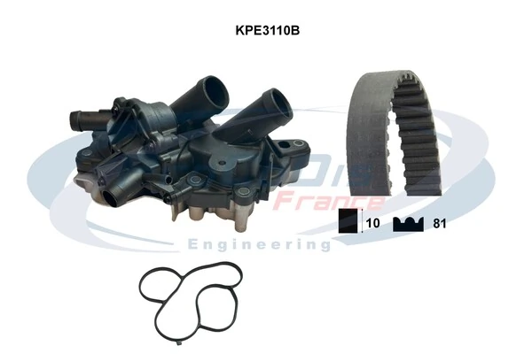 PROCODIS FRANCE Vízpumpa + fogasszíj készlet - KPE3110B - TothCarparts