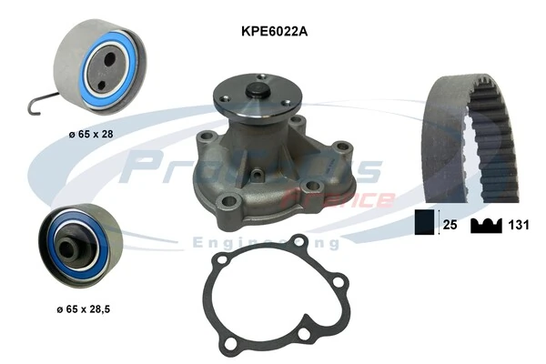 PROCODIS FRANCE Vízpumpa + fogasszíj készlet - KPE6022A - TothCarparts