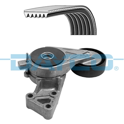 DAYCO hosszbordás szíj készlet - KPV327 - TothCarparts