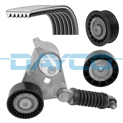 DAYCO hosszbordás szíj készlet - KPV329 - TothCarparts