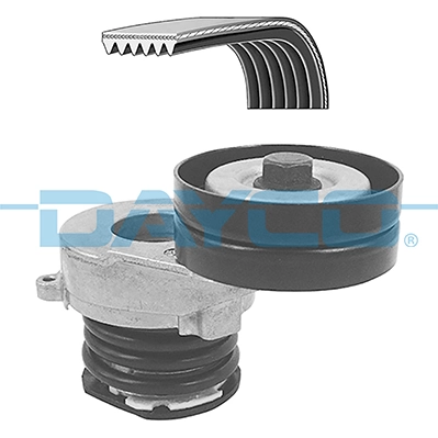 DAYCO hosszbordás szíj készlet - KPV713 - TothCarparts