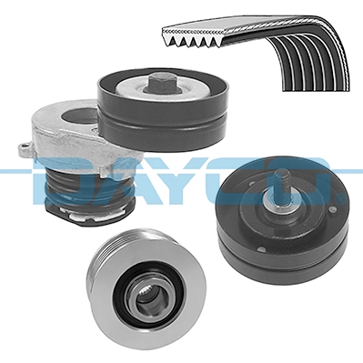 DAYCO hosszbordás szíj készlet - KPV898 - TothCarparts