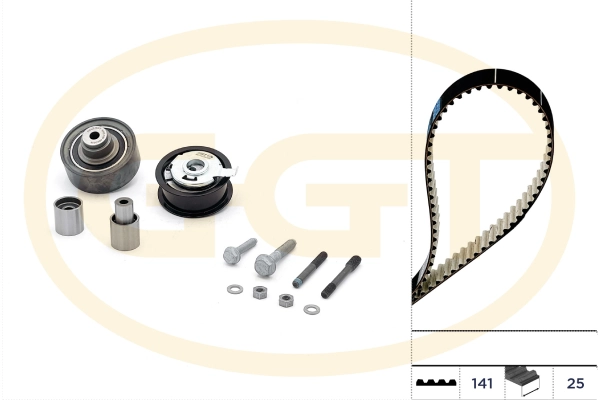 GGT Fogasszíjkészlet - KSPA013 - TothCarparts