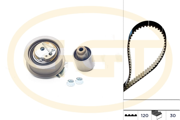 GGT Fogasszíjkészlet - KSPA033 - TothCarparts