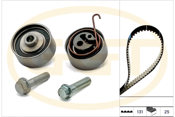 GGT Fogasszíjkészlet - KSPA137 - TothCarparts