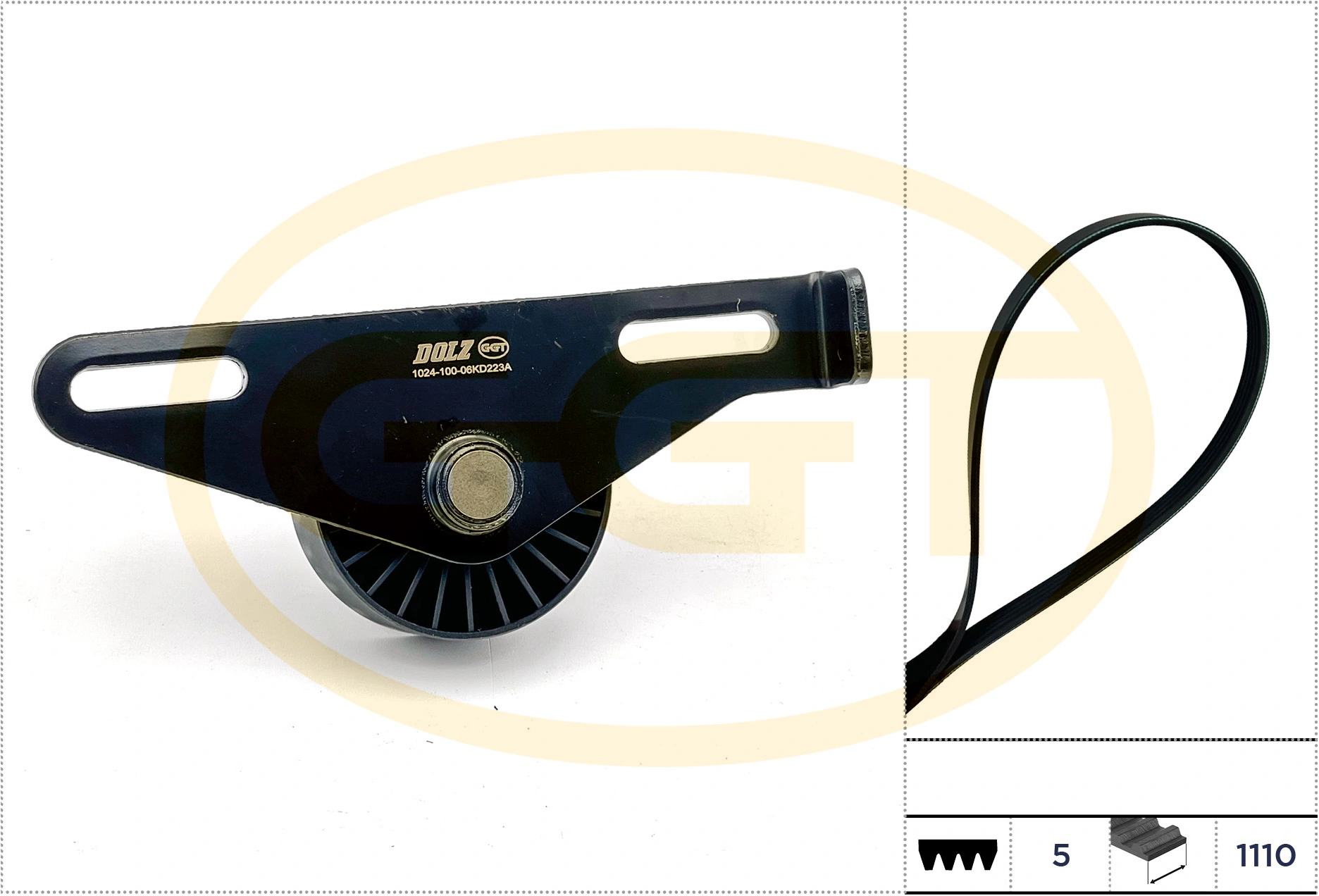 GGT Fogasszíjkészlet - KSPA219A - TothCarparts