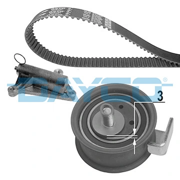 DAYCO Fogasszíjkészlet - KTB464 - TothCarparts