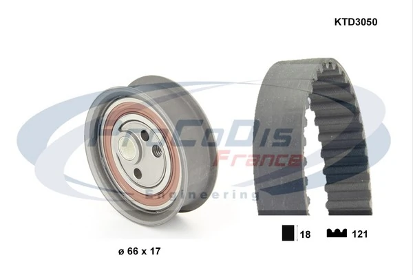 PROCODIS FRANCE Fogasszíjkészlet - KTD3050 - TothCarparts