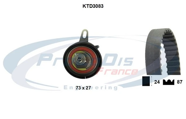 PROCODIS FRANCE Fogasszíjkészlet - KTD3083 - TothCarparts