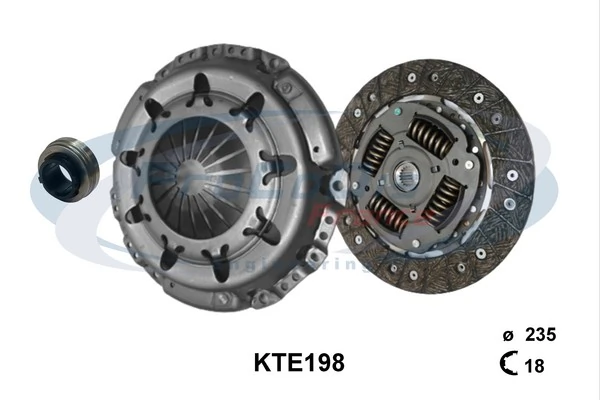 PROCODIS FRANCE kuplungkészlet - KTE198 - TothCarparts