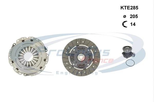 PROCODIS FRANCE kuplungkészlet - KTE285 - TothCarparts