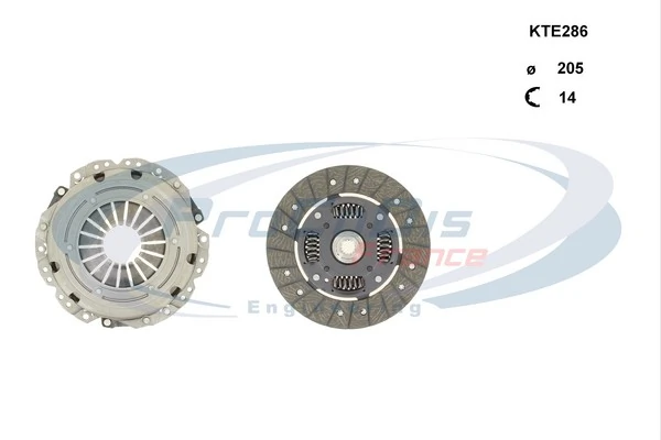 PROCODIS FRANCE kuplungkészlet - KTE286 - TothCarparts