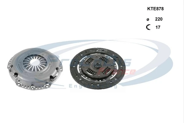 PROCODIS FRANCE kuplungkészlet - KTE878 - TothCarparts