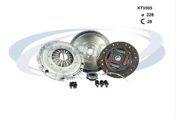 PROCODIS FRANCE kuplungkészlet - KTV005 - TothCarparts