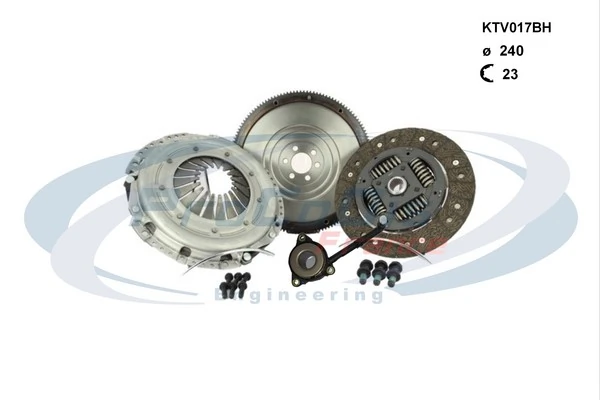PROCODIS FRANCE kuplungkészlet - KTV017BH - TothCarparts