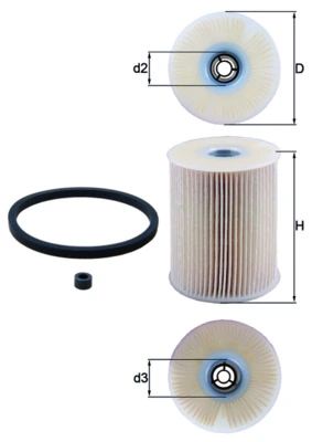KNECHT Üzemanyagszűrő - KX 231D - TothCarparts