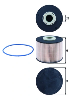 KNECHT Üzemanyagszűrő - KX 331D - TothCarparts