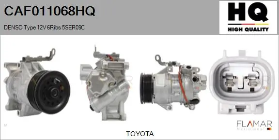 FLAMAR kompresszor, klíma - CAF011068HQ - TothCarparts