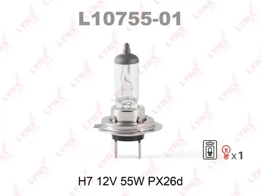 LYNXAUTO izzó, főfényszóró - L10755-01 - TothCarparts