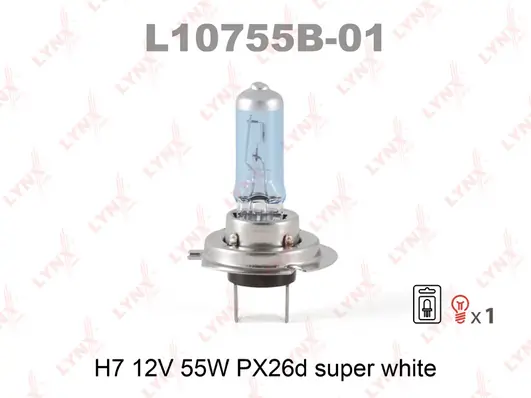 LYNXAUTO izzó, főfényszóró - L10755B-01 - TothCarparts