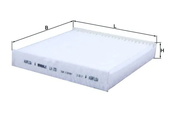 MAHLE szűrő, utastér levegő - LA 155 - TothCarparts