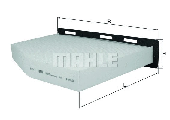 MAHLE szűrő, utastér levegő - LA 181/1 - TothCarparts
