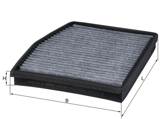 MAHLE szűrő, utastér levegő - LAK 124 - TothCarparts