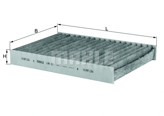 KNECHT szűrő, utastér levegő - LAK 87 - TothCarparts