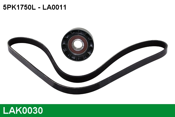 LUCAS hosszbordás szíj készlet - LAK0030 - TothCarparts