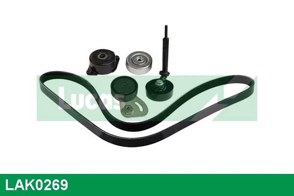 LUCAS hosszbordás szíj készlet - LAK0269 - TothCarparts