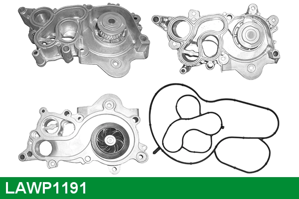 LUCAS Vízszivattyú, motorhűtés - LAWP1191 - TothCarparts