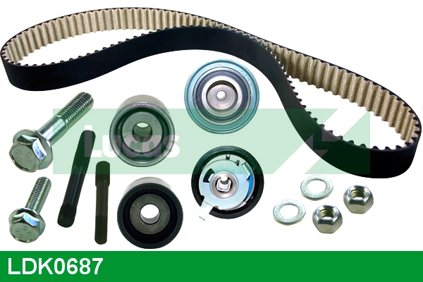 LUCAS Fogasszíjkészlet - LDK0687 - TothCarparts