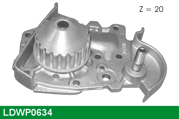 LUCAS Vízszivattyú, motorhűtés - LDWP0634 - TothCarparts