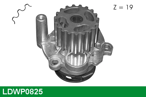 LUCAS Vízszivattyú, motorhűtés - LDWP0825 - TothCarparts