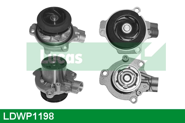 LUCAS Vízszivattyú, motorhűtés - LDWP1198 - TothCarparts