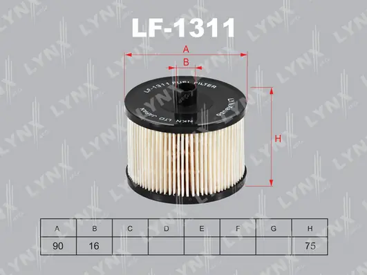 LYNXAUTO Üzemanyagszűrő - LF-1311 - TothCarparts