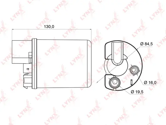 LYNXAUTO Üzemanyagszűrő - LF-960M - TothCarparts