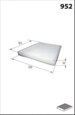 LUCAS FILTERS szűrő, utastér levegő - LFCP127 - TothCarparts