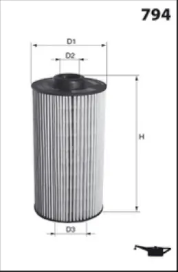 LUCAS FILTERS olajszűrő - LFOE285 - TothCarparts