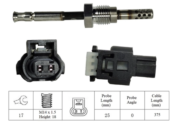 LUCAS Érzékelő, kipufogógáz-hőmérséklet - LGS6003 - TothCarparts