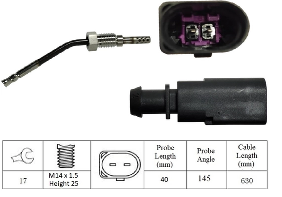 LUCAS Érzékelő, kipufogógáz-hőmérséklet - LGS6032 - TothCarparts