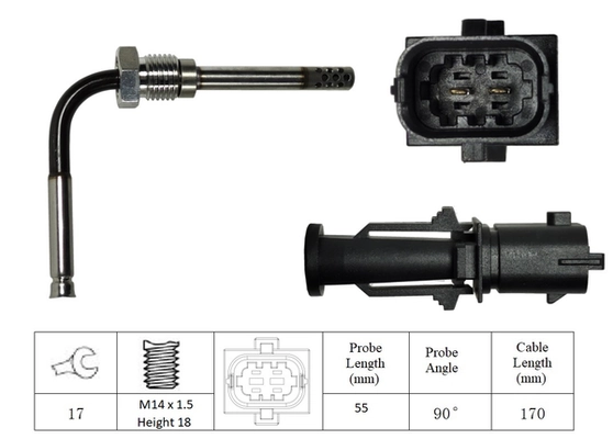 LUCAS Érzékelő, kipufogógáz-hőmérséklet - LGS6087 - TothCarparts