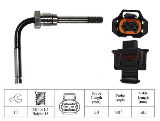 LUCAS Érzékelő, kipufogógáz-hőmérséklet - LGS7025 - TothCarparts