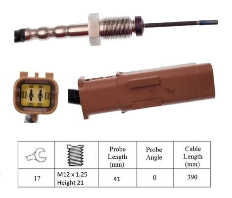 LUCAS Érzékelő, kipufogógáz-hőmérséklet - LGS7166 - TothCarparts