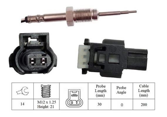 LUCAS Érzékelő, kipufogógáz-hőmérséklet - LGS7244 - TothCarparts