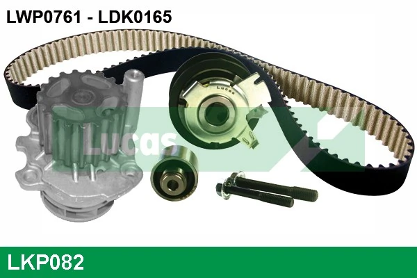 LUCAS Vízpumpa + fogasszíj készlet - LKP082 - TothCarparts