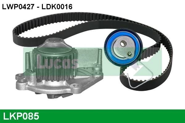 LUCAS Vízpumpa + fogasszíj készlet - LKP085 - TothCarparts