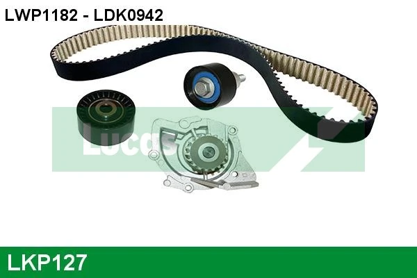 LUCAS Vízpumpa + fogasszíj készlet - LKP127 - TothCarparts