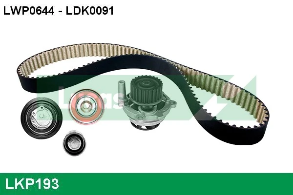 LUCAS Vízpumpa + fogasszíj készlet - LKP193 - TothCarparts